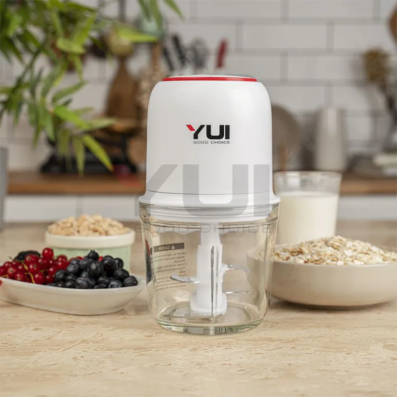Yui M-2003 Rechargeable Glass Bowl 4 Blade Rondo