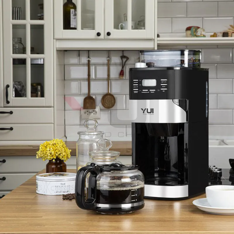 Yui-CM-1609 grinder filter coffee machine