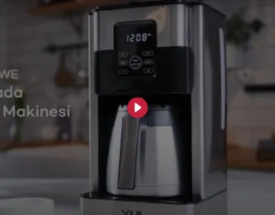 Yui 2-in-1 stainless steel tea and filter coffee maker