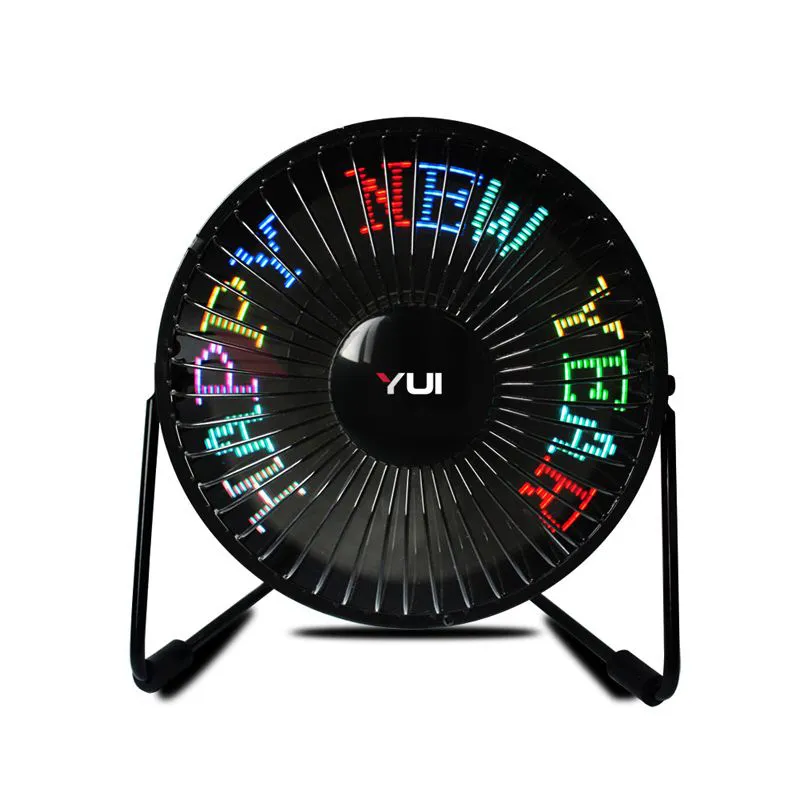 Yui UF240 Mini Fan With Laser Text Reflector