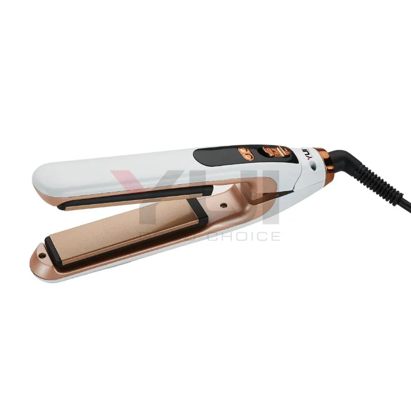 Yui KB2006 Ceramic Plate Led Display Mini Hair Straightener And Styling Tongs