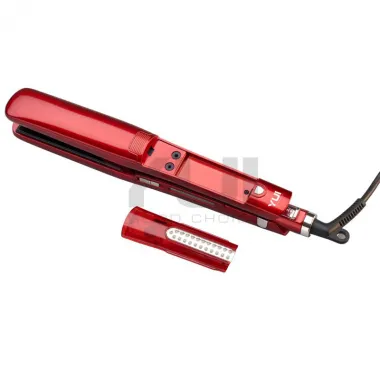 Yui KB2008 Ceramic Plate Led Display Mini Hair Straightener And Styling Tongs