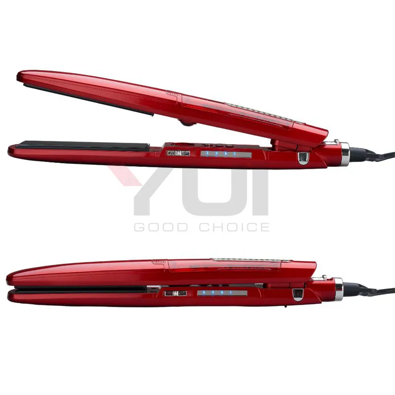 Yui KB2008 Ceramic Plate Led Display Mini Hair Straightener And Styling Tongs