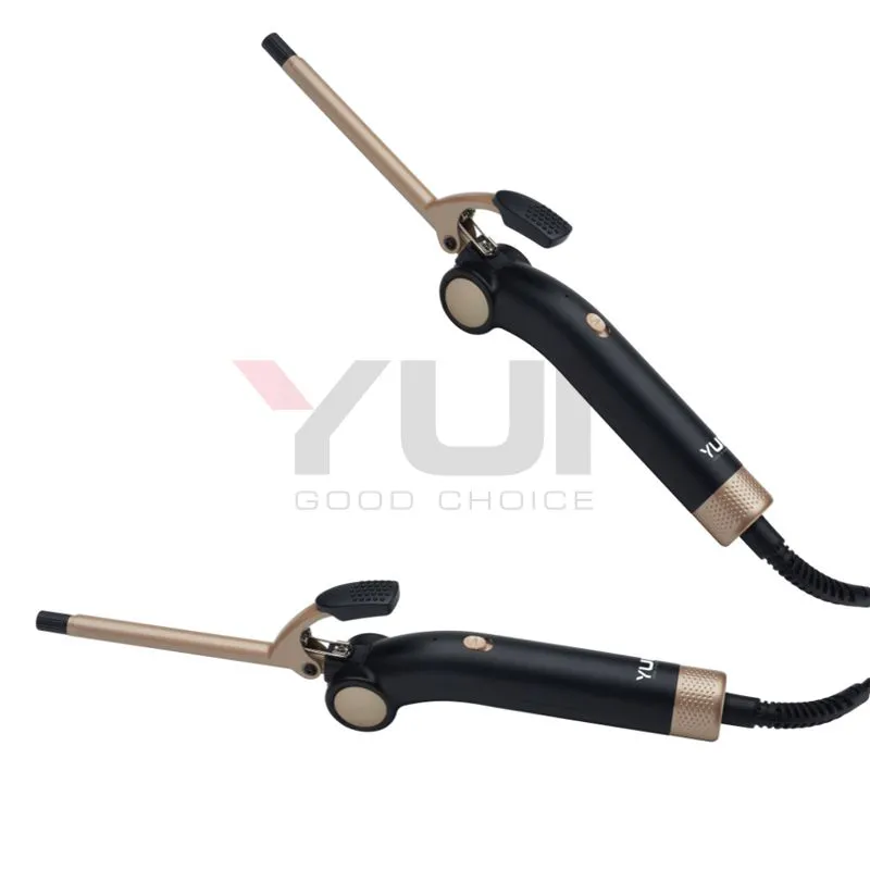 Yui KB3038 Ceramic Plate 9mm Foldable Hair Styling Tongs