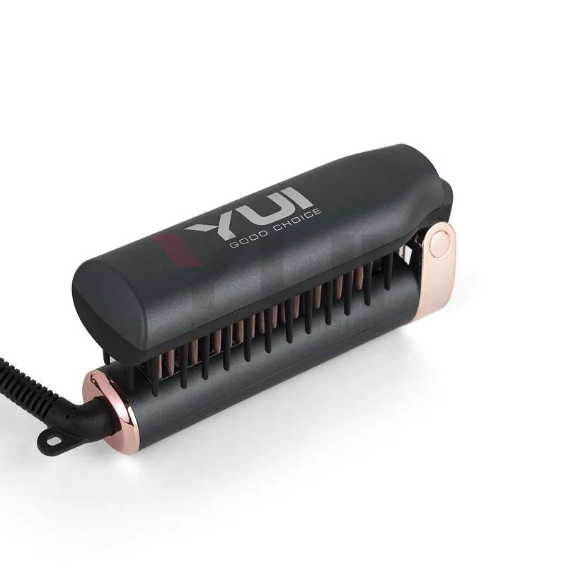 Yui-KB-52 collapsible electric hair straightener comb